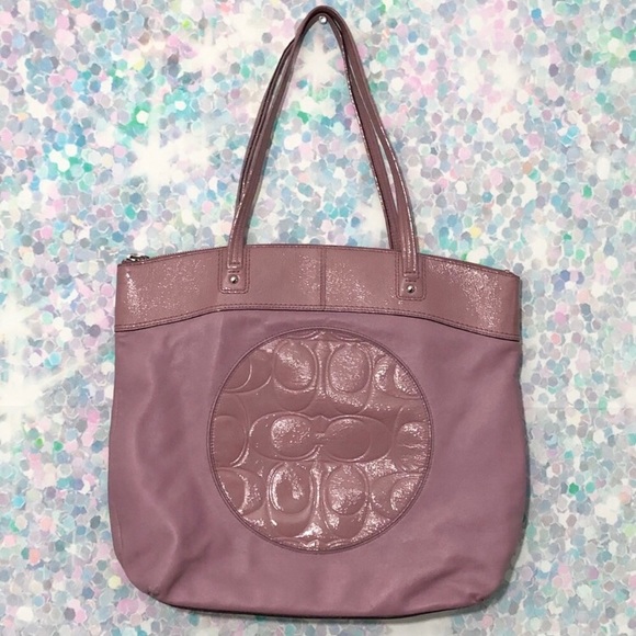 coach laura tote
